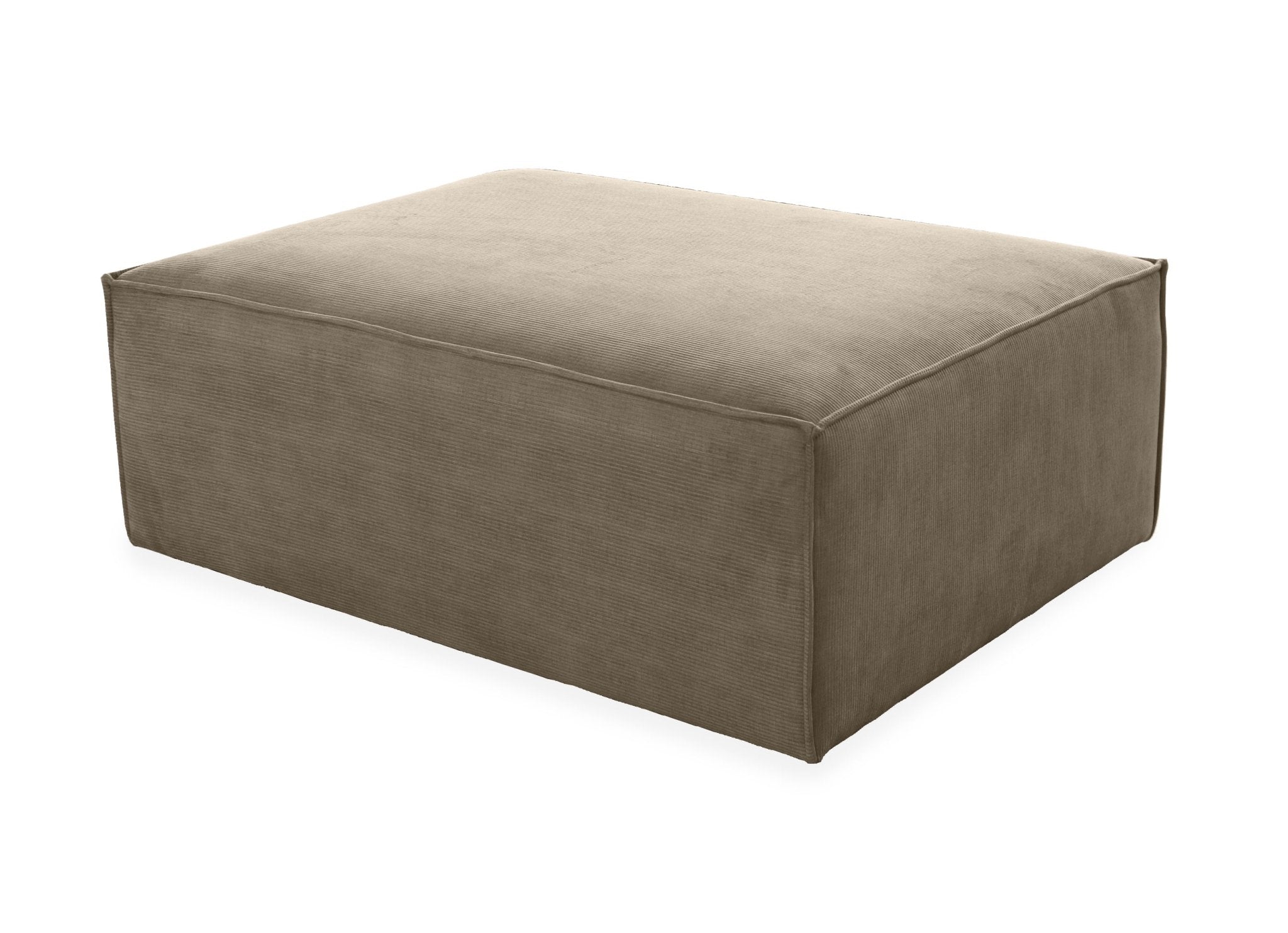 ASTRID L-shaped Sofa, exclusive Corduroy, Mole, removable & washable covers - Scandinavian Stories by Marton