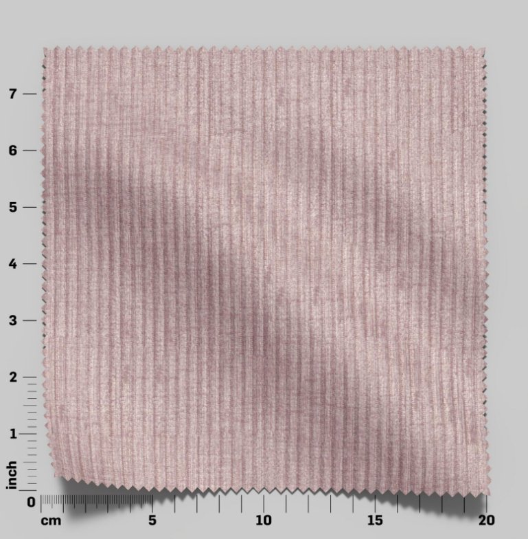 SELMA 4-seater sofa/sofa bed Exclusive Corduroy, Dusty Pink removable & washable covers - Scandinavian Stories by Marton