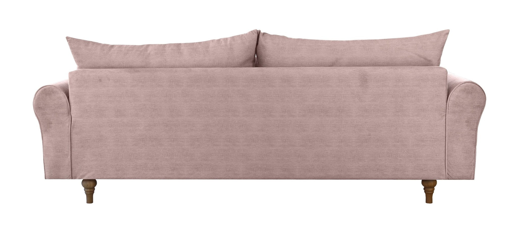 SELMA 4-seater sofa/sofa bed Exclusive Corduroy, Dusty Pink removable & washable covers - Scandinavian Stories by Marton