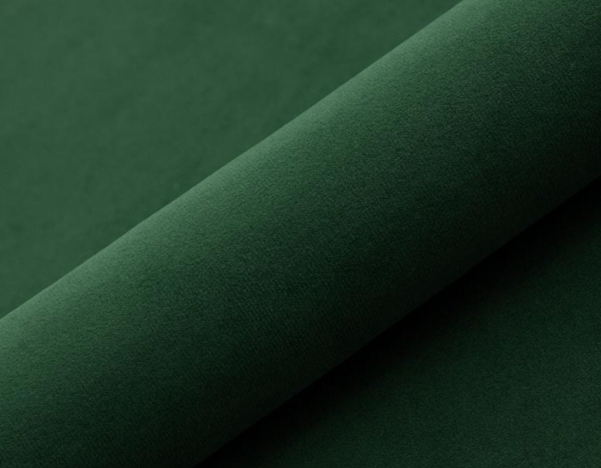 SELMA 4-seater sofa/sofa bed Exclusive Velvet, Moss Green, removable & washable covers - Scandinavian Stories by Marton