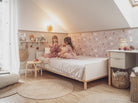 Maja Bed/Cot 3, growing functions 140x 70 cm Champagne color - Scandinavian Stories by Marton