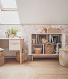 Maja Bookcase low, Champagne color - Scandinavian Stories by Marton