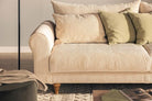 TURKU 4 - seater sofa/single bed Exclusive Corduroy, Mole removable & washable covers - Scandinavian Stories by Marton