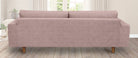 TOVE 4-seater sofa/sofa bed Exclusive Corduroy, Dusty Pink removable & washable covers - Scandinavian Stories by Marton