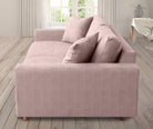 TOVE 4-seater sofa/sofa bed Exclusive Corduroy, Dusty Pink removable & washable covers - Scandinavian Stories by Marton