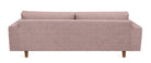 TOVE 4-seater sofa/sofa bed Exclusive Corduroy, Dusty Pink removable & washable covers - Scandinavian Stories by Marton