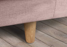 TOVE 4-seater sofa/sofa bed Exclusive Corduroy, Dusty Pink removable & washable covers - Scandinavian Stories by Marton